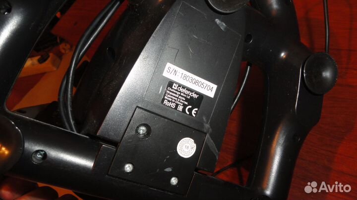 Игровой руль с педалями Дефендер для пк