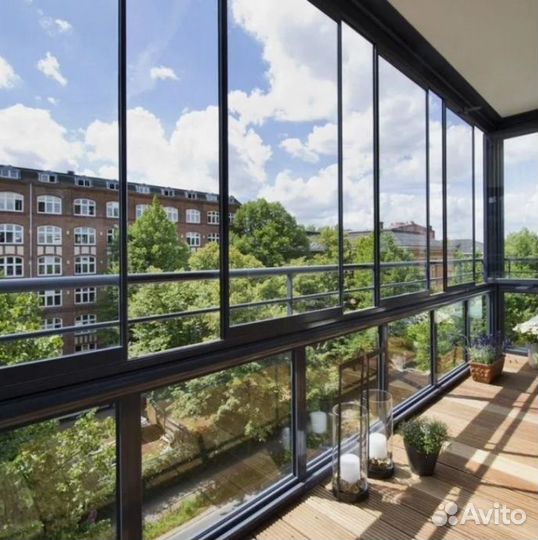 Панорамное остекление под ключ