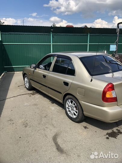 Hyundai Accent 1.5 МТ, 2005, 258 000 км