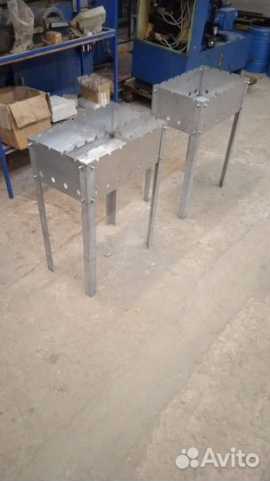 Мангал из пищевой нержавейки