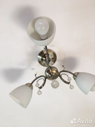 Люстра потолочная бу