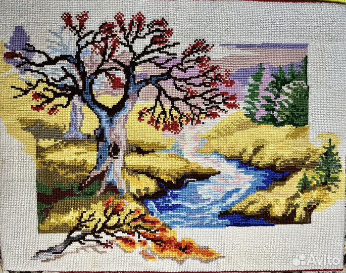 Картина (вышивка крестом)