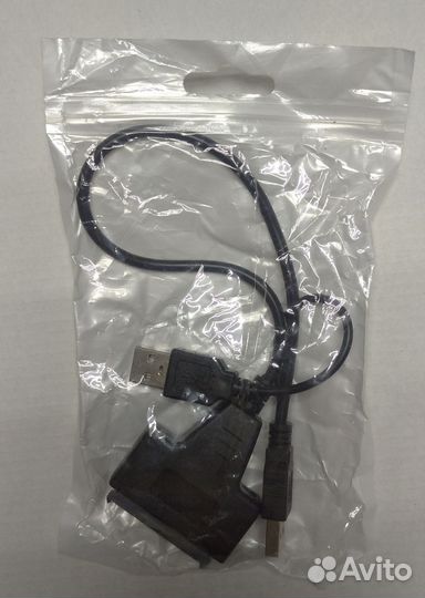 Переходник SATA usb с дополнительным питанием