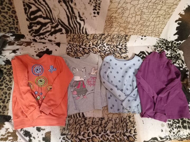 Пакет одежды на девочку 110-116