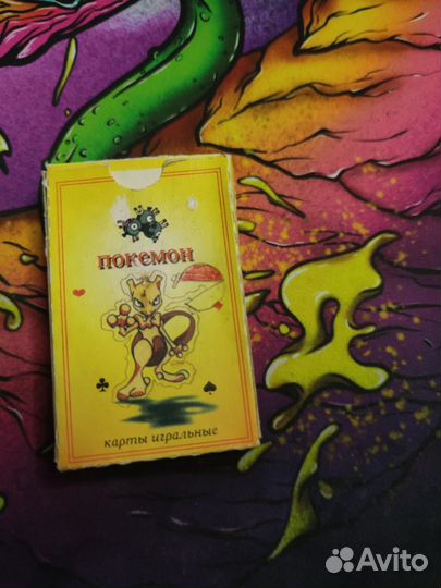 Карты игральные покемон