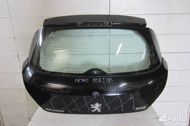 Дверь багажника со стеклом Пежо 308