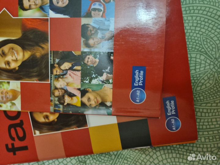 Английский Учебник и рабочая тетрадь Face 2 face