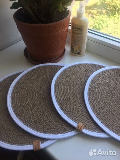 Салфетки из джута