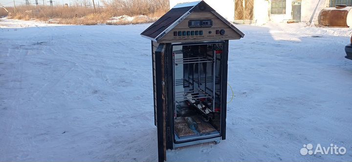 Коптильня горячего, холодного копчения с просушкой