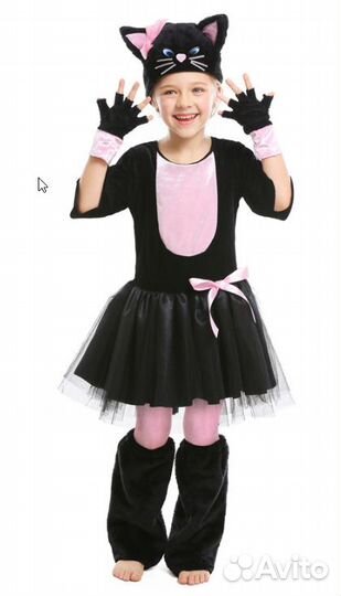С1 Ф60 Детский костюм котенка, размер М