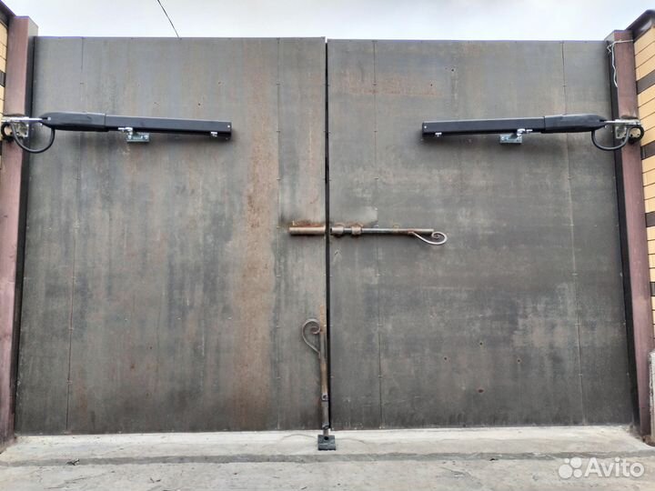 Установка автоматических ворот под ключ