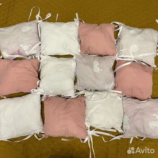 Бортики в детскую кроватку