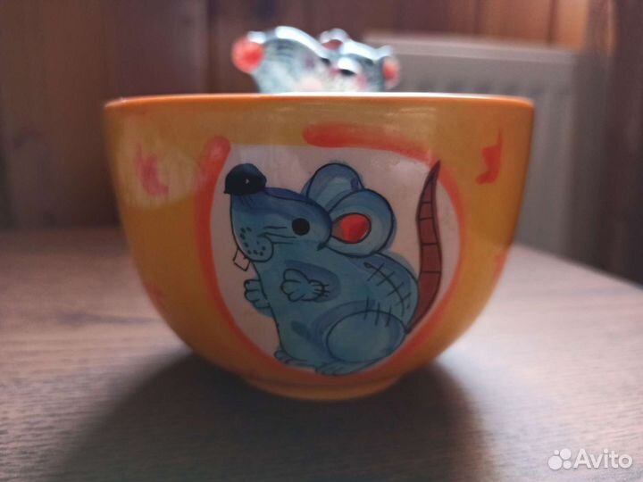 Набор детской посуды. Новый