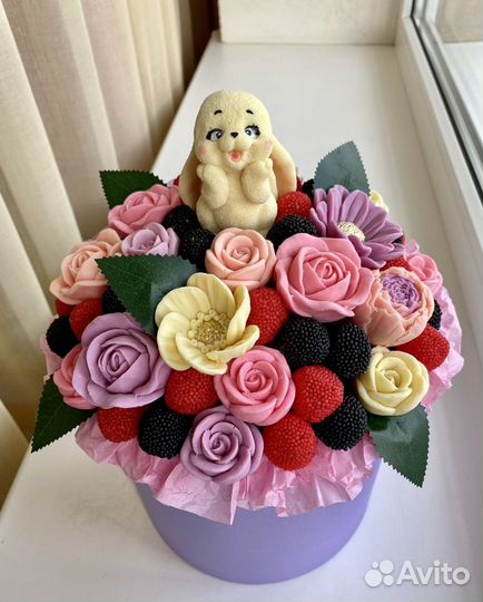 Букет цветов из шоколада