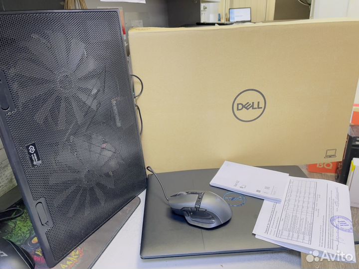 Ноутбук Dell I5-10Th/1660Ti 6Gb 120Hz Комплект