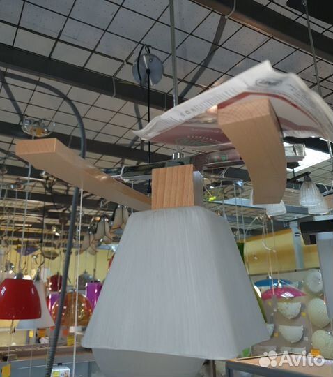 Люстра Подвесная 1477 BK Dreno бук LEM