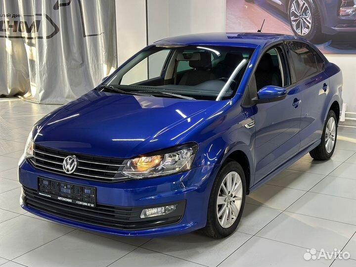 Volkswagen Polo 1.6 AT, 2018, 114 214 км