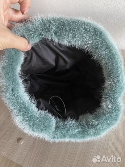 Шапка норковая колпак женская