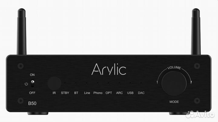 Стерео усилитель с двусторонним блютуз Arylic B50