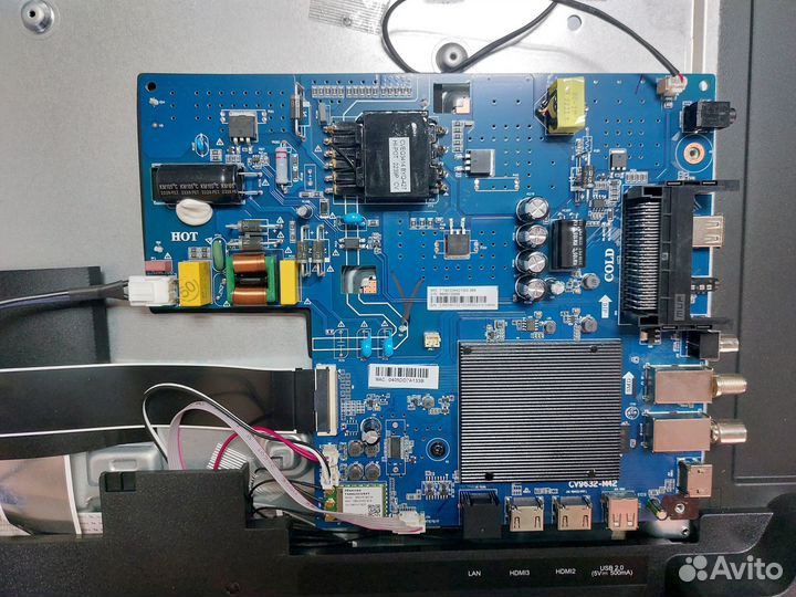 Телевизор Dexp U43G9000C (Разбор) (По запчастям)