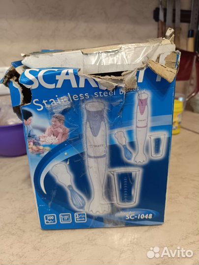 Блендер погружной scarlett