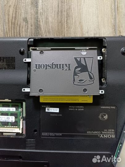 Ноутбук sony vaio pcg 71211v