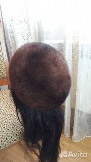 Берет норковый