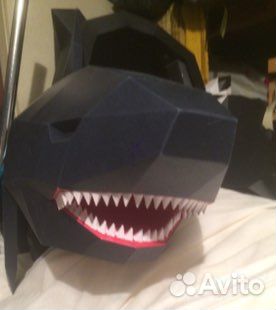 «Черная акула» полигональные фигуры бесплатно