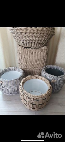 Изделия из ротанга. Декор. Корзины. Ёмкости