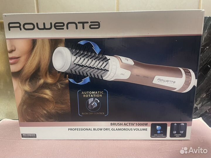 Фен щетка roventa