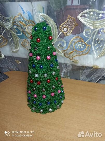 Ёлки из бисера