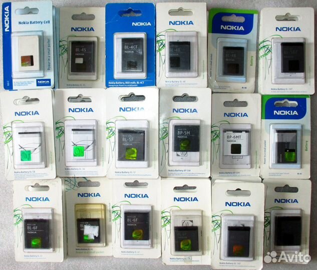 Аккумулятор для телефонов Nokia