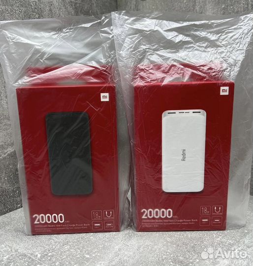 Redmi Xiaomi Power Bank переносная зарядка