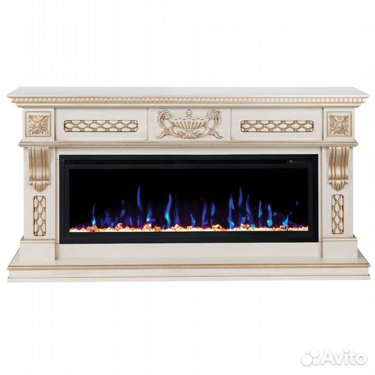 Электрокамин corsica 50 WT очаг saphir 50 (170см)