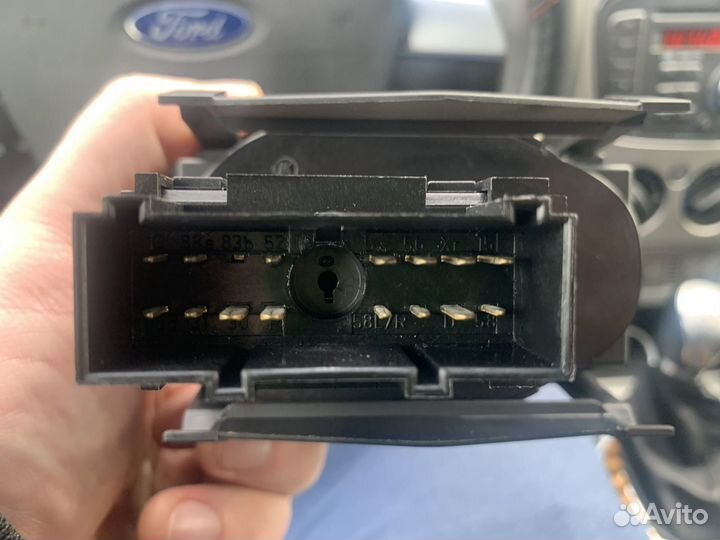 Переключатель света фар ford focus 2 без птф