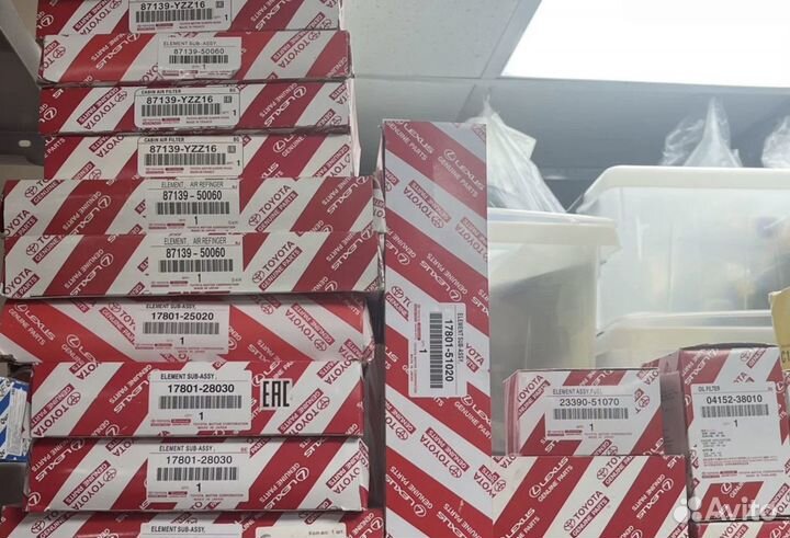 Воздушный фильтр Land Cruiser 200. Комплект для то