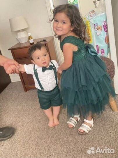 Шорты рубашка комплект для мальчика 80