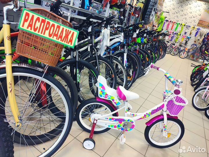 Велосипеды Stels, TechTeam, Stinger, Forward