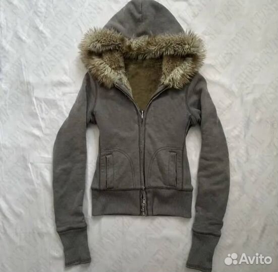 Зип худи с мехом Alaska type