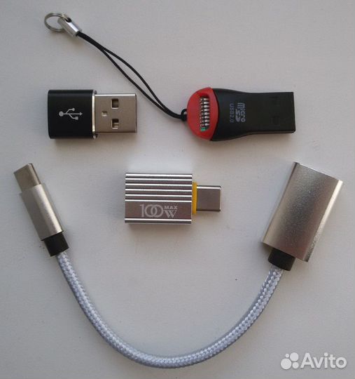 Адаптеры TypeC USB MicroSD