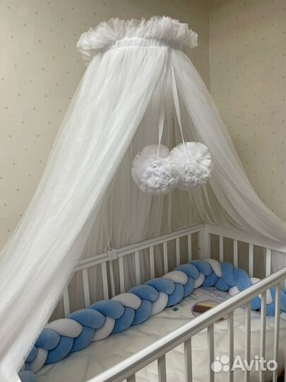 Балдахин в детскую кроватку