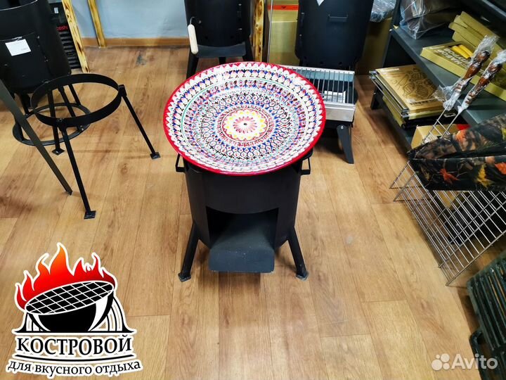 Комплект: казан 8 литров+ печь