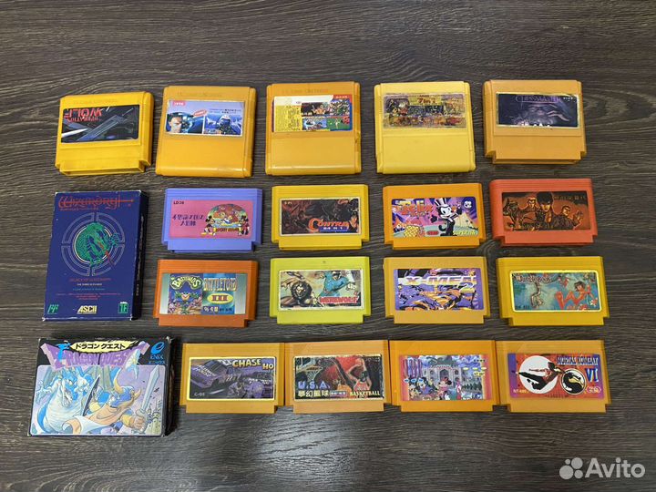 Картриджи Dendy, Famicom, Sega