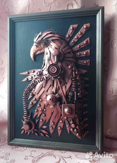Панно картина стимпанк