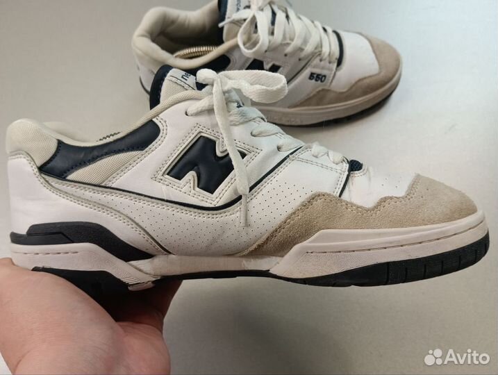New balance 550 белые