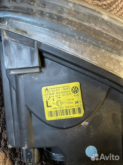 Фара левая правая, ксенон volkswagen jetta 5