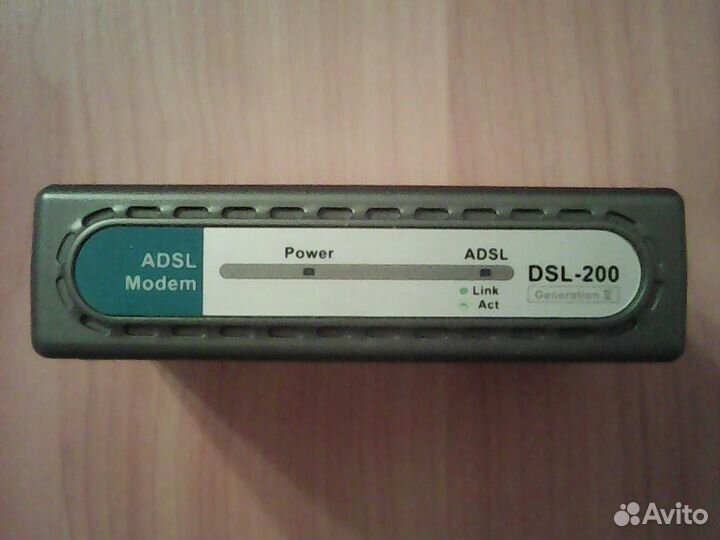Adsl модем adsl Modem D-Link model DSL-200