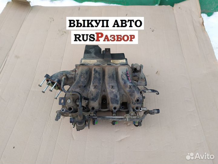 Впускной коллектор рампа форсунки Шевроле Круз