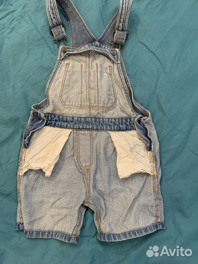 Джинсовый комбинезон 92