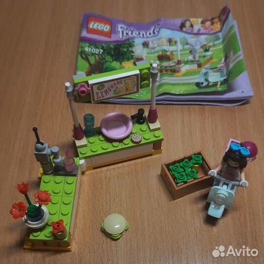 Lego френдс лемонадная палатка 41027